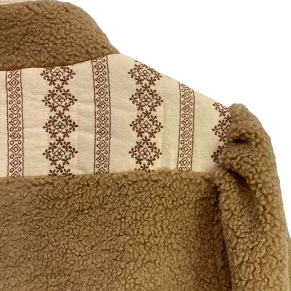 Driftwood x Free People Sherpa Medallion Jacket - Picture 5 of 11